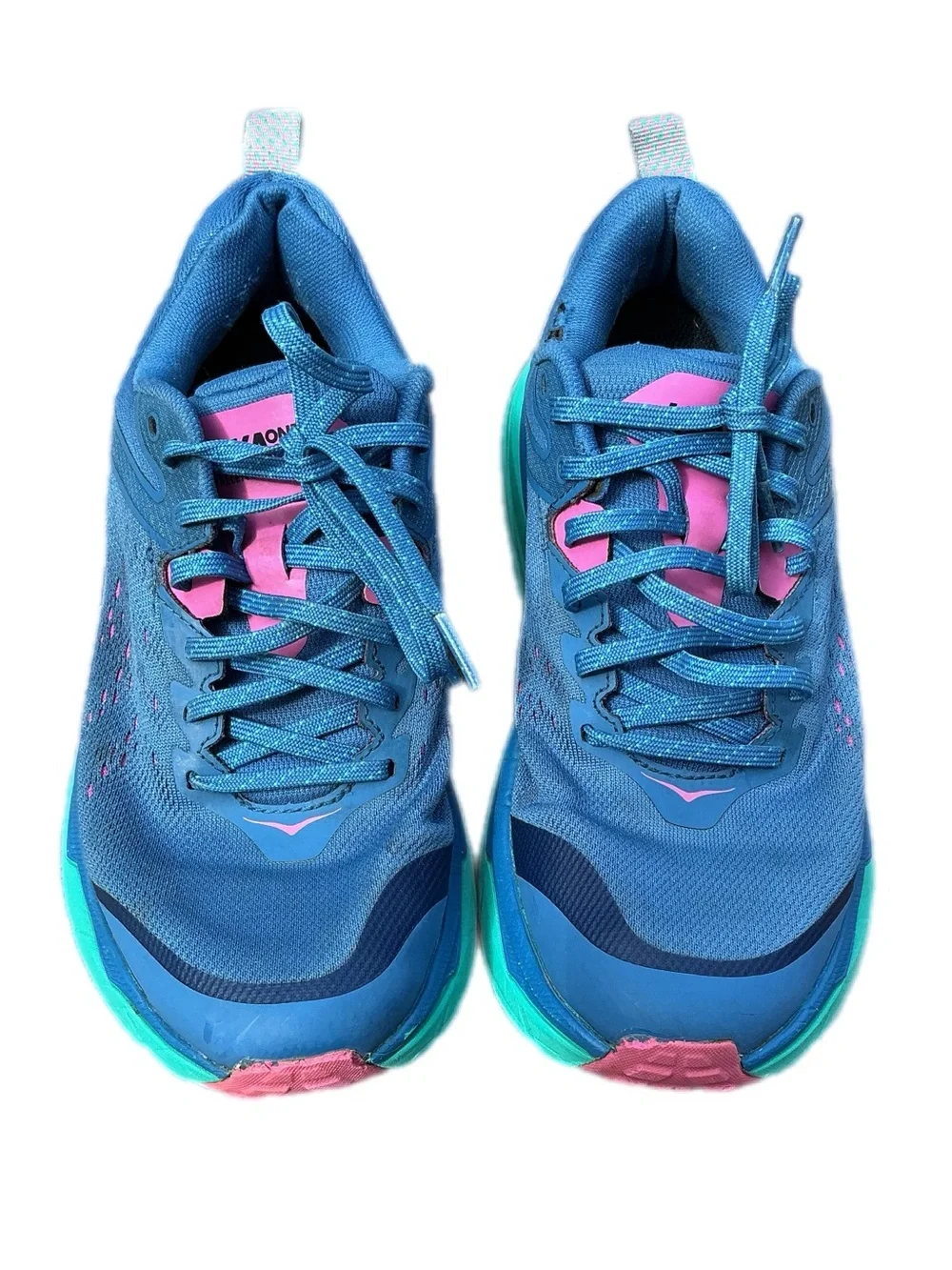 HOKA ONE ONE Challenger ATR 6 Blue Graphite Blue Glass Trail Shoes Women’s 8